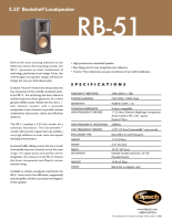 Klipsch RB-51 - Brochure 